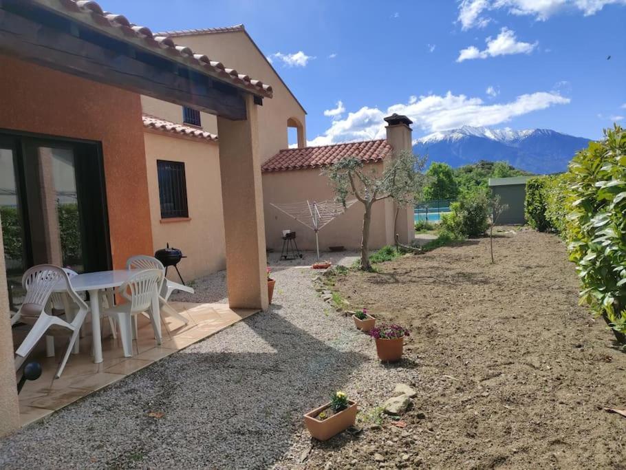 Charmant T2 Moderne Au Calme Avec Jardin Vue Sur Canigou Moltig les Bains المظهر الخارجي الصورة